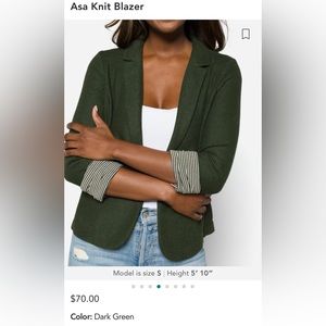 Skies are blue size Large Blazer. Lightly used, in great condition.